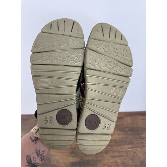 Camper Orunga Green Mesh Sandals - Size 7 - Picture 8 of 8
